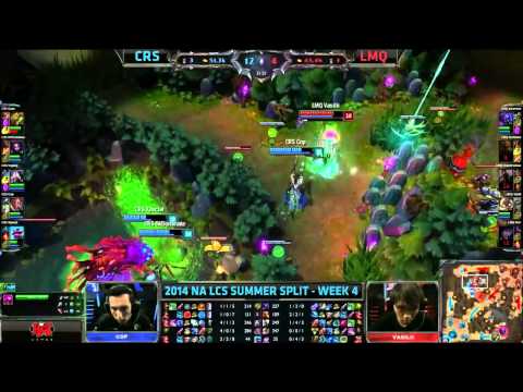 Curse Voyboy Kassadin VS LMQ Xiaoweixiao Pantheon Highlights   2014 NA LCS Summer W4D2 MUST SEE