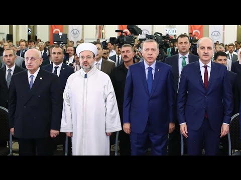 Devletin zirvesi Olağanüstü Din Şûrası’nda