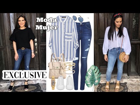 MUJER MODA 2022 | BONITOS LOOKS CASUALES FACIL Y SENCILLOS OUTFITS CASUALES CÓMODOS TENDENCIA 2022
