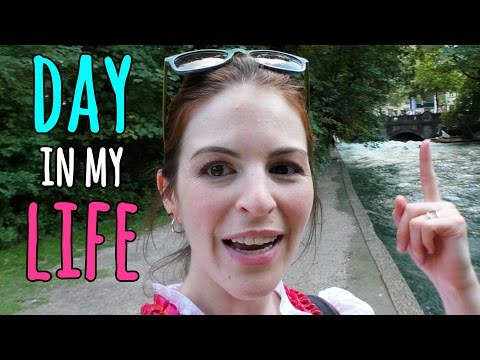 A Day In My YouTube Life - talking to a camera in Munich Video