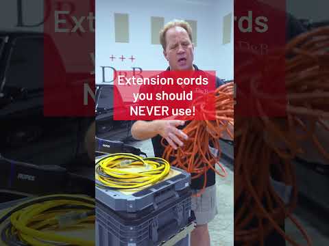 Use the RIGHT Extension Cord for Your Polisher!