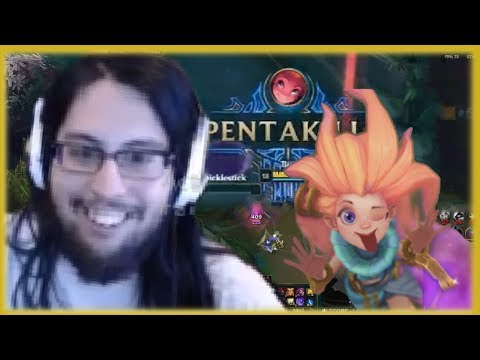 Zoe is BROKEN! INSANE PENTAKILL! | Imaqtpie Funny Moments | Best LO Stream Moments #86