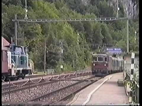 BLS Erlebnispfad - Züge mit der Re 4/4