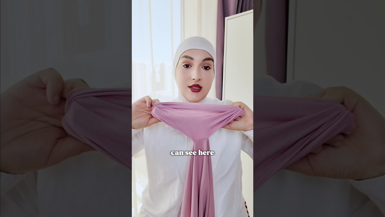 How to wear your NurAmira Hijab Step By Step Tutorial