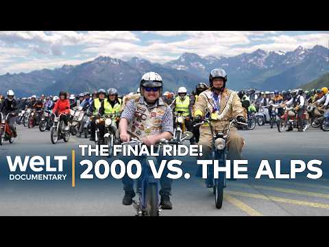 THE SLOWEST RACE ON EARTH:  Tears and Triumph - The Last Big Race of Moped Fans Ends with Goosebumps
