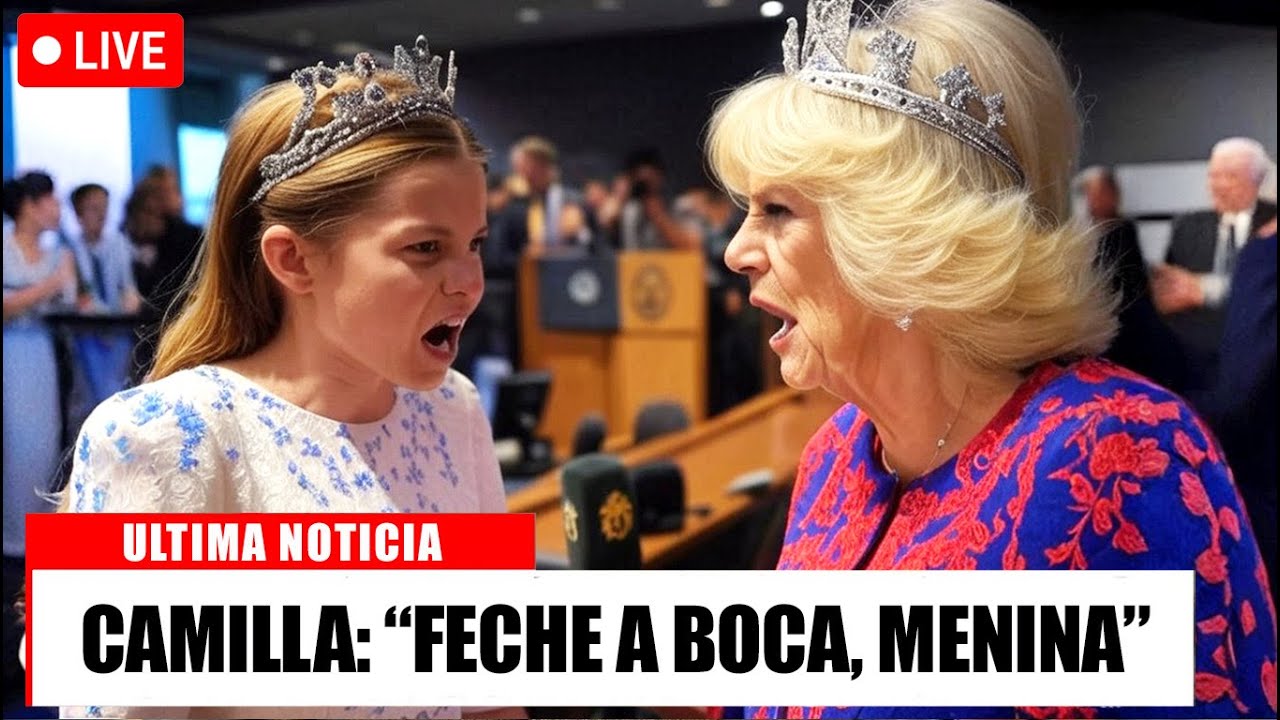 Princesa Charlotte desafia Camilla em um debate acalorado  O resultado vai te SURPREENDER!