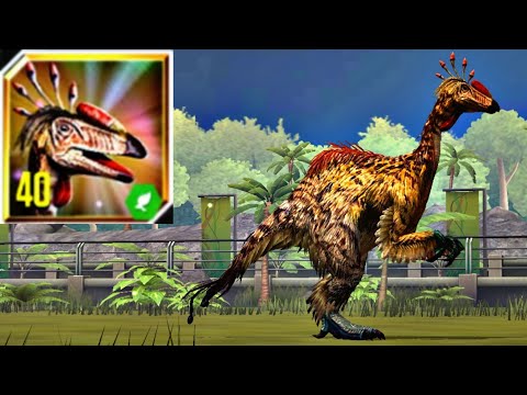 DEINOCHEIRUS Max Level 40 - Jurassic World The Game