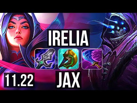 IRELIA vs JAX (TOP) | 11/1/3, Legendary, Rank 14 Irelia | BR Challenger | 11.22