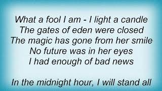 Sinner - The River Runs Dry Lyrics