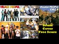 YMCA Village People Drum Cover Free Score Vertical 세로화면비