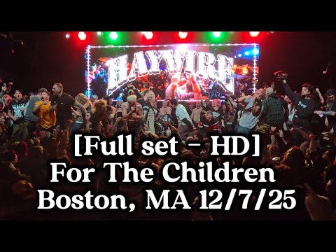 Haywire live - [Full set] FTC - Boston - 12/7/25