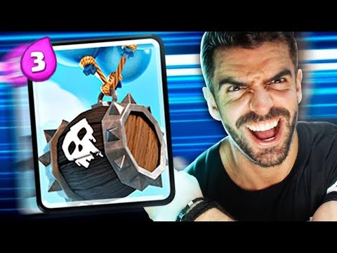 NOVO DECK DE BARRIL DE ESQUELETOS NO CLASH ROYALE!