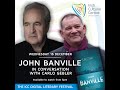 John Banville in Conversation with Carlo Gébler - The ICC Digital Literary Festival
