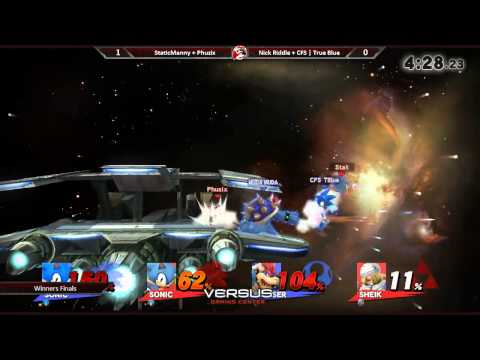 VS EVO 2015 Doubles - Winners Finals - StaticManny + Phuzix vs. NickRiddle + True Blue - Smash 4