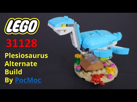 Lego - Plesiosaurus Whale Speed Build | MOC by PocMoc | 31128 Alternate Build