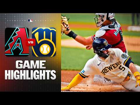 밀워키 VS 애리조나 13:1 MLB 스포츠하이라이트