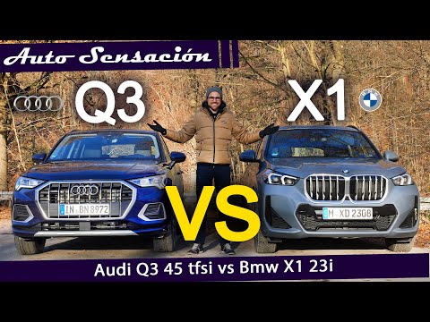 Comparativa BMW X1 23i 2023 vs Audi Q3 45 tfsi  2023. Buscando el mejor SUV compacto premium.