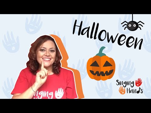 Makaton Topic - HALLOWEEN - Singing Hands