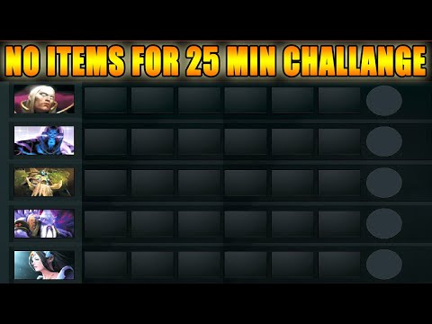 Best Dota 2 Challenge Ever No items For 25 Min Hardest Game By Goodwin 7.27D Dota 2 Gameplay