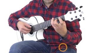 Video thumbnail for Ortega Guitars | NL-Walker-WH - Traveler Series by Ortega Guitars