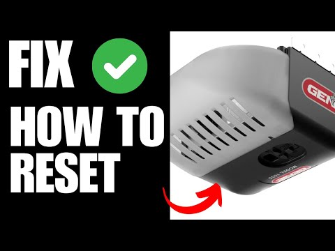 Reset Genie Garage Door Opener after Power Outage  Surge