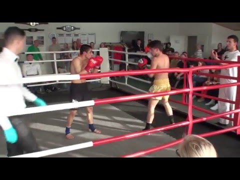 2016-04-02 VI Franconian Supercup - 5. Meray Ozbakzayi - Yunus Korkmaz K1 - Sugambrer Fightclub