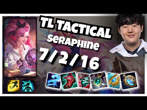 Seraphine 11.2 Gameplay Challenger Replay Bot Lane - S11 (7/2/16) - NA