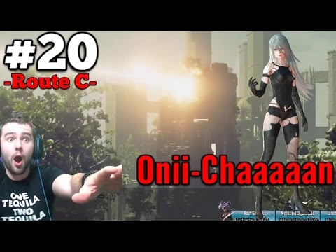 Final Fantasy Peasant's NIER AUTOMATA playthrough: Pt.20- Tower run & adorable child robots