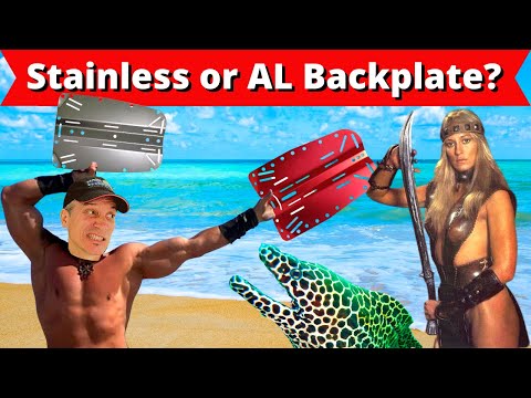 SS vs AL Backplate - Choosing Your Scuba Backplate Material  (Scuba Tips and Tricks)