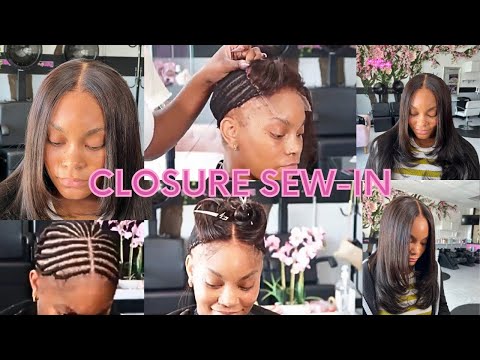 How To: GLUELESS HD Closure Sew-In // Very Detailed //...