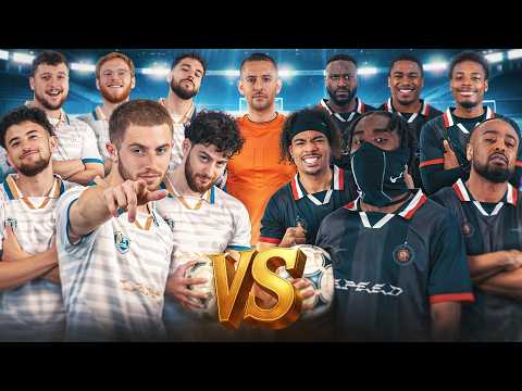 Énorme Match de Foot entre 6 YOUTUBEURS vs 6 RAPPEURS ! (ft. Byilhan, Raska, Alonzo, Kerchak …)