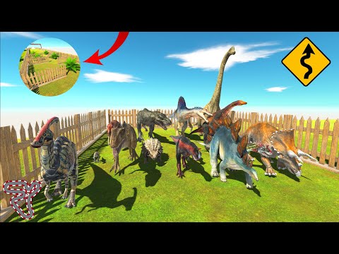 BENDS SPEED RACE ALL DINOSAURS CHAMPIONSHIP - Animal Revolt Battle Simulator