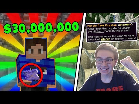 UNLOCKING THE RARE $30,000,000 HEROIC RANK! | Minecraft FACTIONS #5 | CosmicPVP Monster Planet