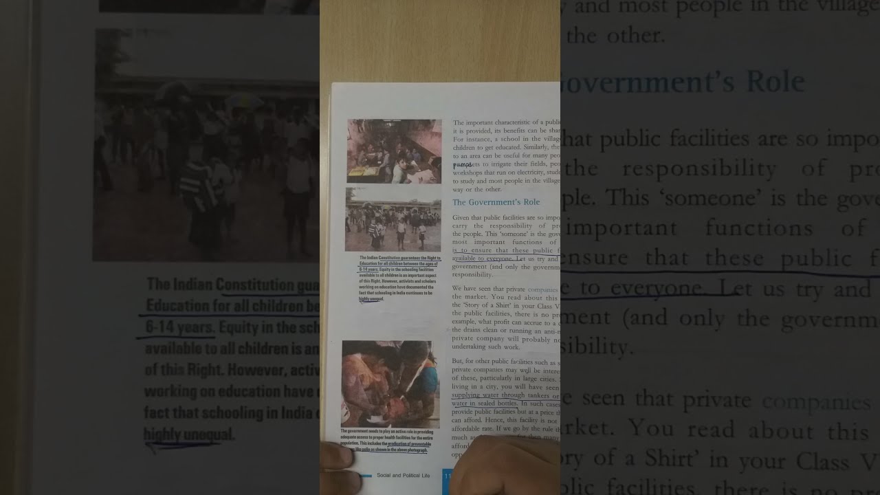 Public Facilities part 1 | Social and political life | Class VIII