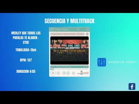 Que Todos Los Pueblos Te Alaben CTUE - Secuencia Y Multitrack