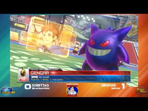SorryTag (Mewtwo/Croagunk) vs SirSpudd (Gengar) Pokken at Underground - 11/21/17