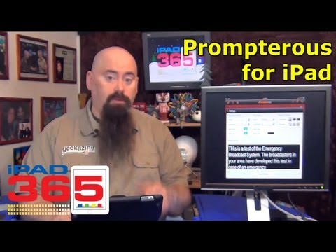 Prompterous for iPad - On Stage uMount for Musicians iPad