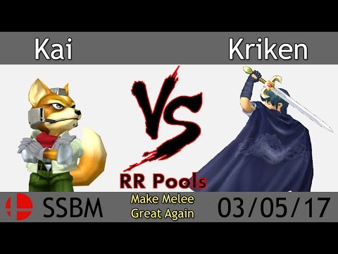 Make Melee Great Again Round Robin - Jolteon92 (Fox) vs Kriken (Marth)
