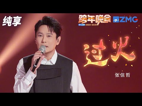 【纯享版】张信哲 《过火》 2024-2025浙江卫视跨年晚会  20241231