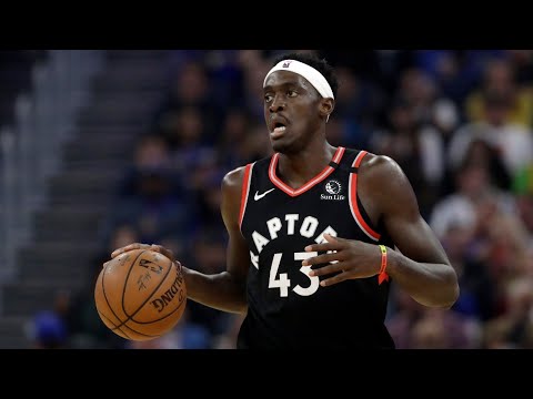 Pascal Siakam Steal Slam Dunk Raptors VS Kings