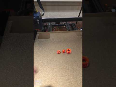 Amazing Red Gold Fidget #cool3dprints #3dprinted #asmr #toys #3dprintlife #satisfying #viral #loop