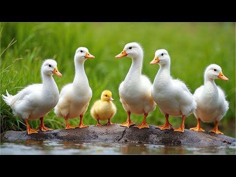 BEBEK , BEBEK BERENANG KWEK KWEK , LAGU BEBEK WOLU , BEBEK BERENANG KWEK KWEK NYANYI BAHASA INGGRIS