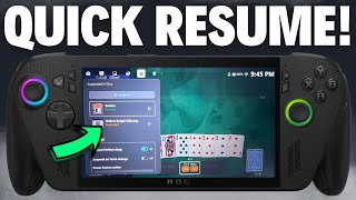 Quick Resume is EPIC on the Xbox Ally/ ROG Ally!