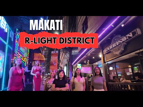 Manila Nightlife Walking Tour: Exploring Makati’s Red-Light District on P. Burgos Street [4K]