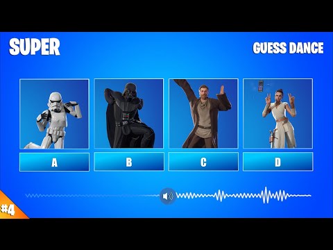 GUESS THE FORTNITE DANCE BY ITS MUSIC - Fortnite Challange - PART 4 | Super