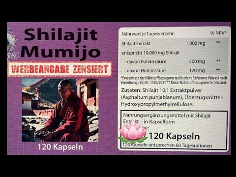Robert Franz  : Shilajit ,natürliche Mineralien und Fulvinsäure