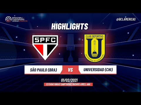 Sao Paulo Futebol Clube vs. Universidad De Concepcion - Game Highlights