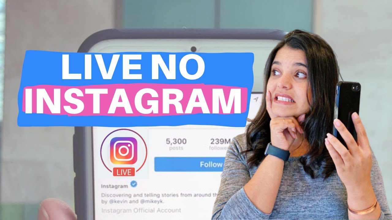 Como fazer LIVE no INSTAGRAM pelo CELULAR - PASSO A PASSO NA TELINHA