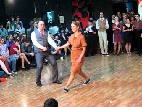 105 Tantsklass Cup 2011 Lindy Hop Main Class Finals - Slow Svetlana Astafyeva & Alexey Kopernick