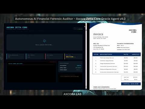 Zetta Core Oracle v8.0 — Autonomous Financial Forensic Auditor | Vision AI to Ledger